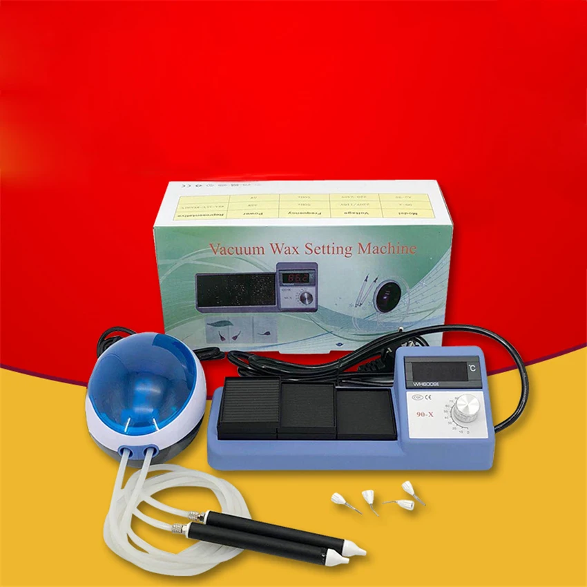Micro Stone Inlaying Machine Jewelry Making Tools Stone Setting Tools Vacuum Thermal Micro Wax Setting Machine 220V 50Hz 35-70W
