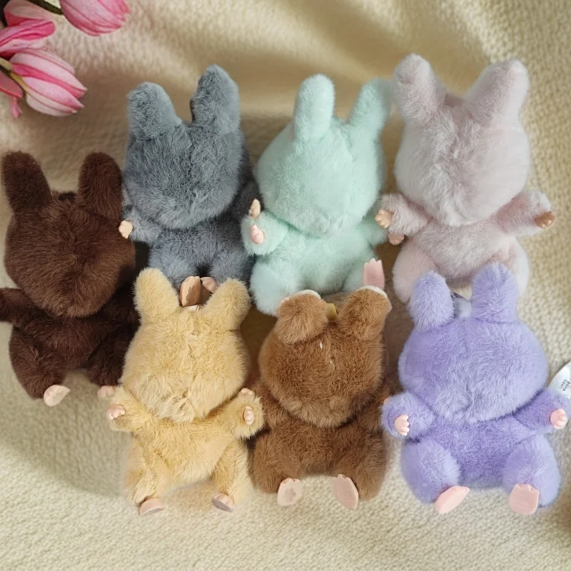 Boîte aveugle en vinyle V1 v2 v3 bubu, pendentif en peluche, cadeau de pâques, cadeau de noël, poupée en peluche, porte-clés, décoration de sac