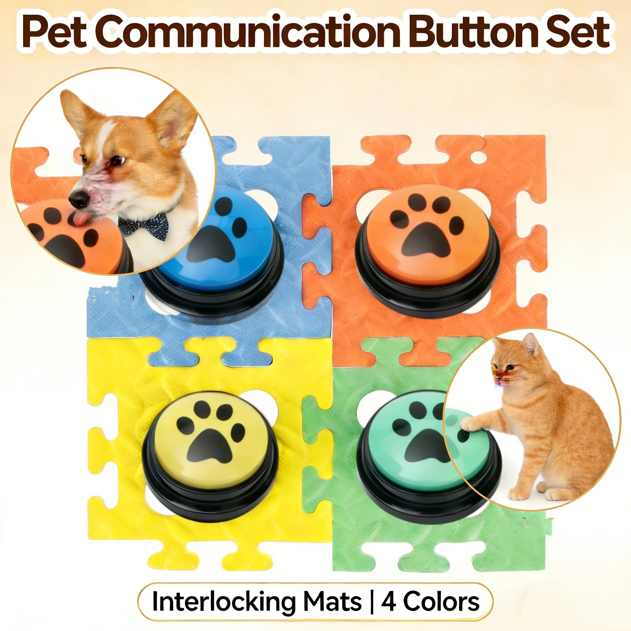 Pet Voice Record Buttons 1