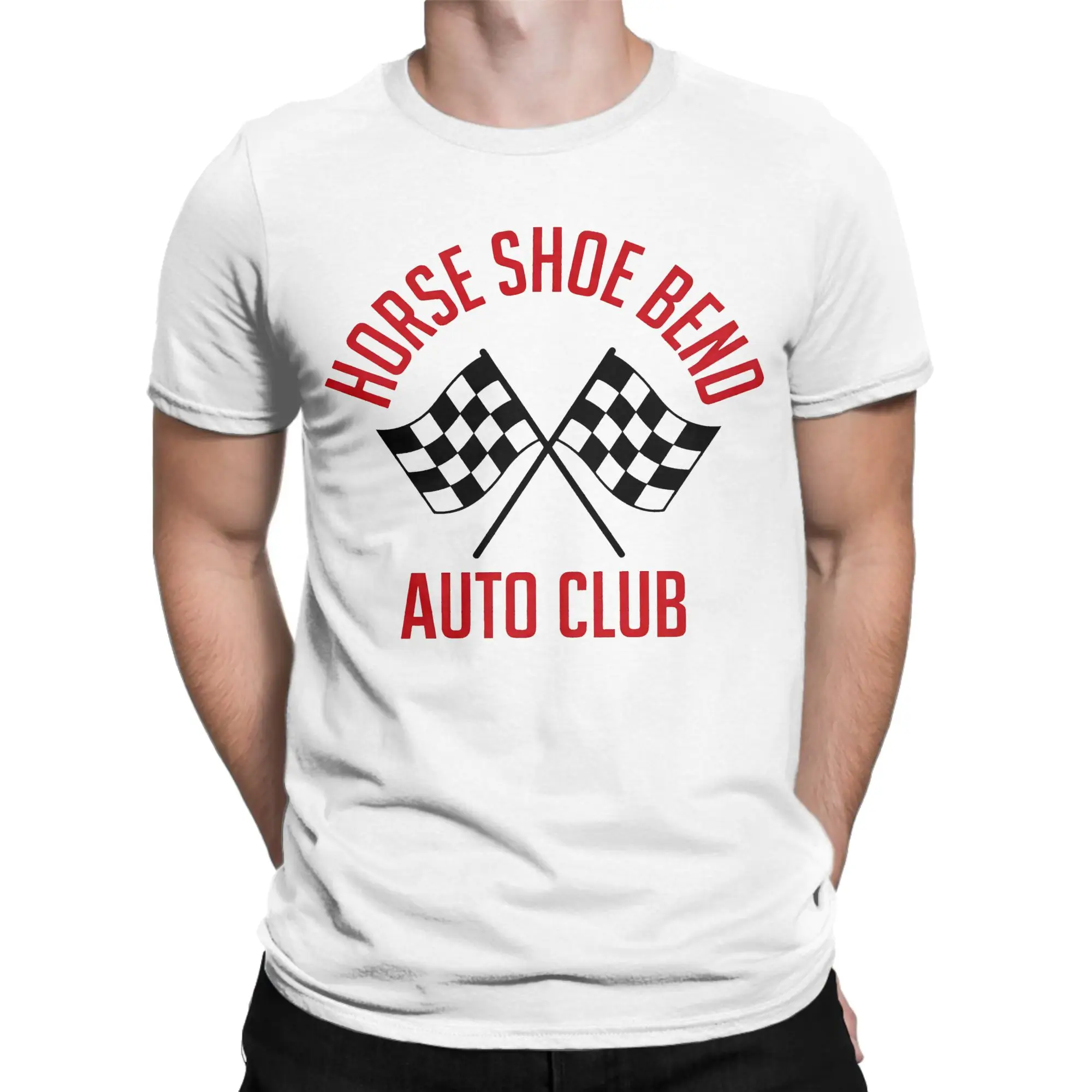 Horse Shoe Bend Auto Club Project Hail Mary  T Shirts Men Women's Cotton Cool T-Shirt Tee Shirt Short Sleeve Clothing Summer