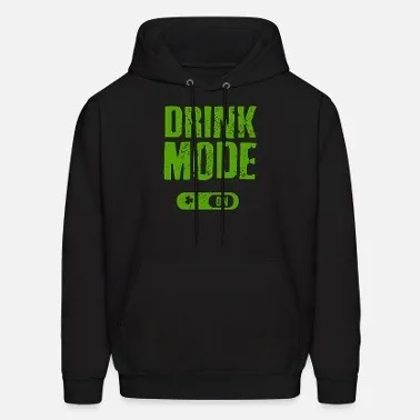 

Fun Drink Mode Cotton Hoodie Express Your Passion for Relaxing and Having A Good Time in This High Quality Cotton Hoodie