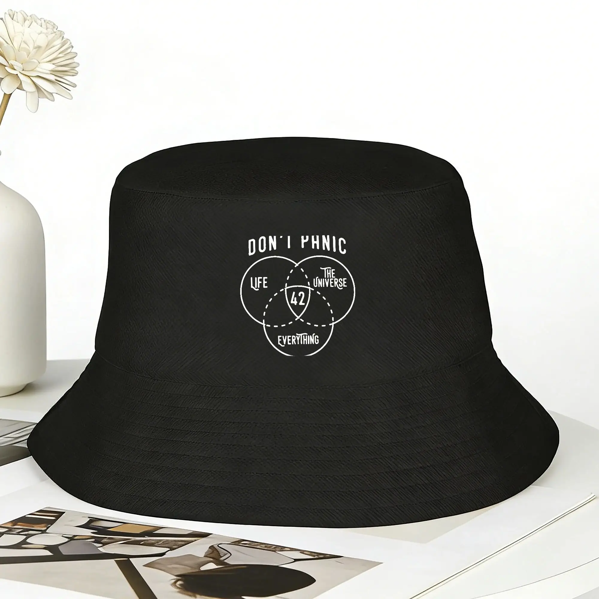 42 The Answer to The Life, Universe, and Everything Bucket Hat For Unisex  Fisherman Hats Street Style Design Sun Hats