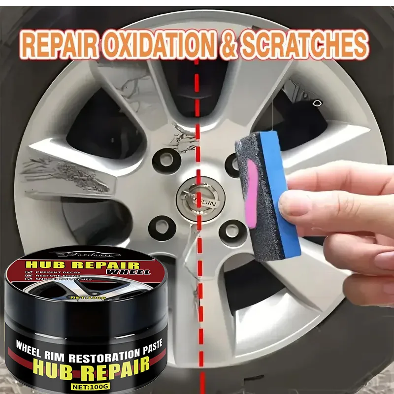 Kit de reparo de calotas GM, remove oxidação e arranhões da calotas, remodelação cromada, reparo de desbotamento, restaura o brilho original