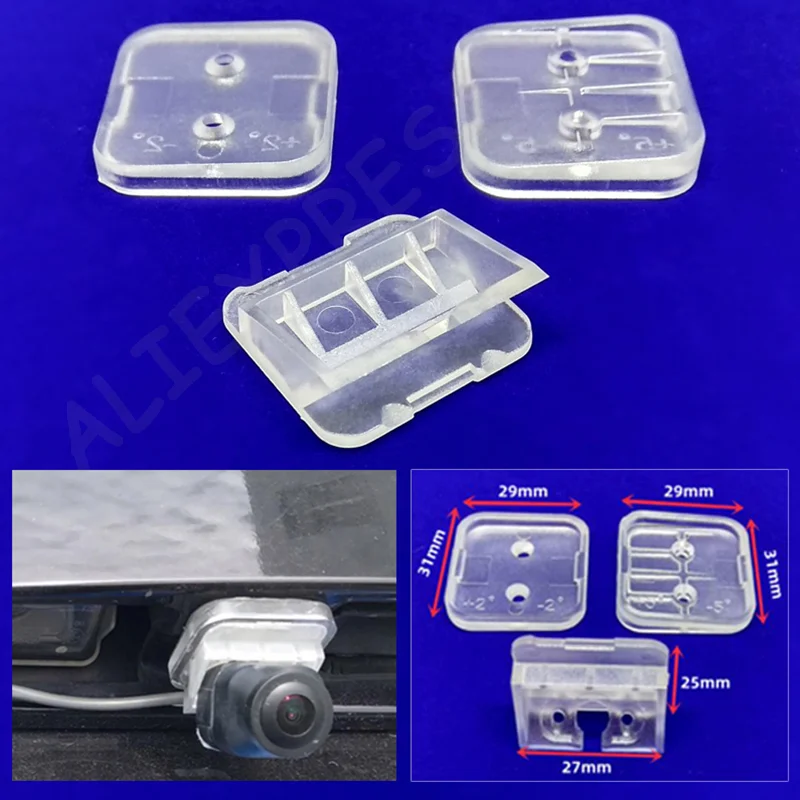 Adjustable Car Dash Cam Rearview Mirror Mount; Universal Backup Camera Bracket for Various Angles