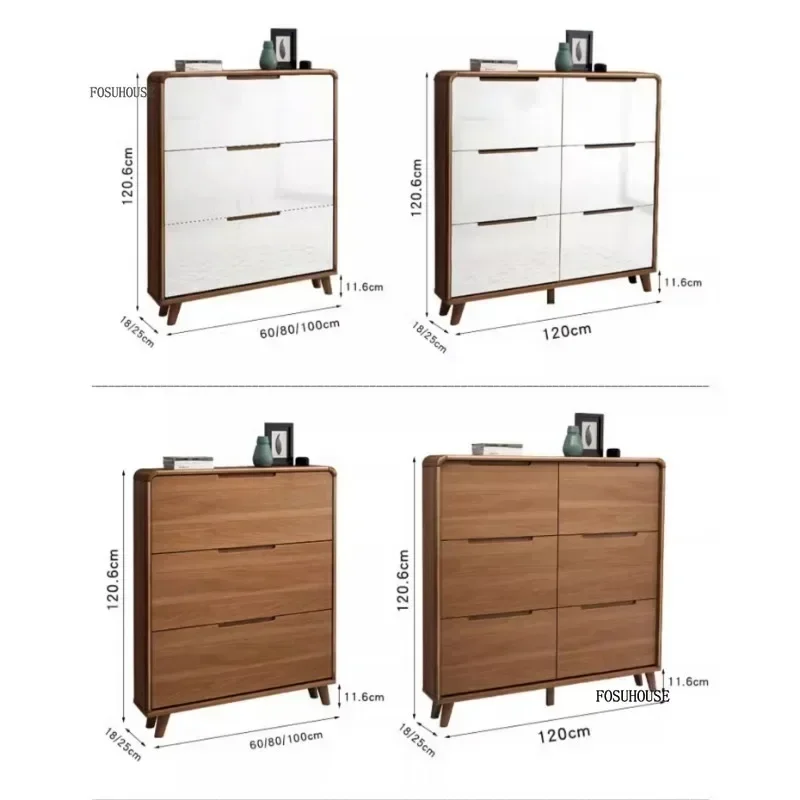 Современная деревянная полка для обуви, полка для обуви, органайзер для гостиной, узкие шкафы для обуви, экономия места в прихожей, мебель для дома c