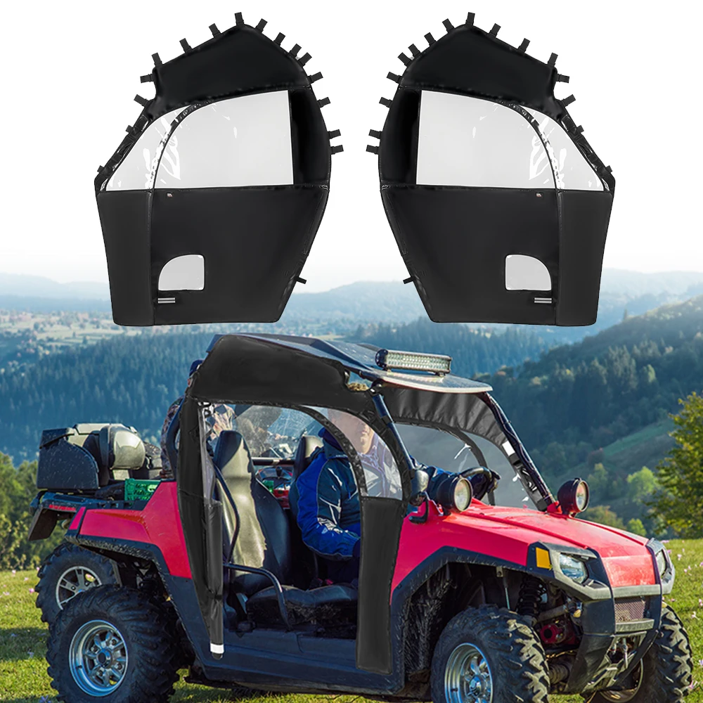 

UTV Water-Resistant Soft Cab Enclosure Compatible with Polaris RZR 570/ Trail 570/ 800 /S 800 /900 2014-2021 2022 Upper Door