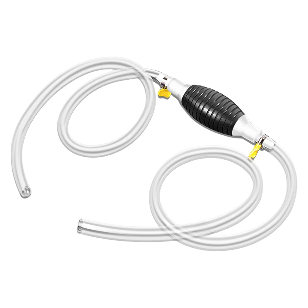 Portable Manual Gas Oil Pump with Hose Oil Water Transfer Pump High Flow Siphon Hand Pump Fit for Fuel Petrol Diesel Gasoline view 2