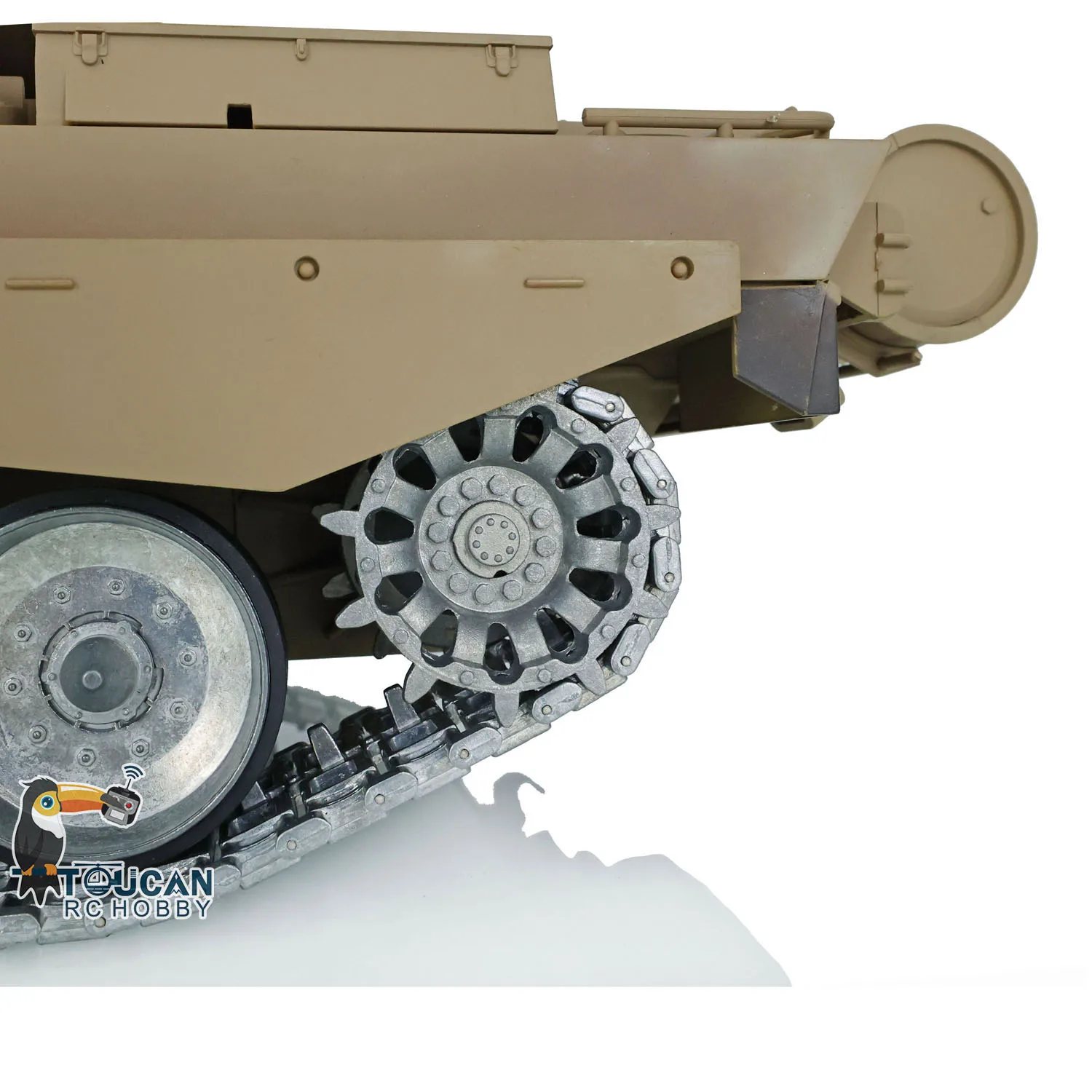 

2.4Ghz Henglong 1/16 RC Tank 7.0 Customize Challenger II Radio Control Battle Tank Model 3908 360° Turret FPV Tracks Toy TH17743