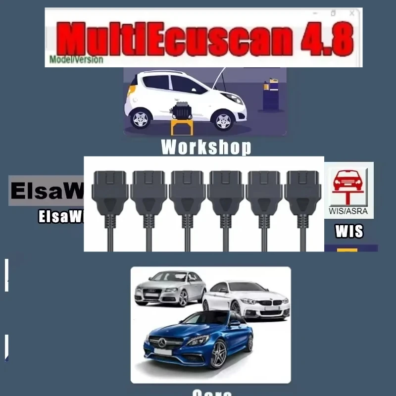 

Новое оригинальное программное обеспечение multiecuscan fiat 2023, Multiecuscan V4.8 для Fiat/Chrysler/Dodge/Jeep/Suzuki, программное обеспечение для сканера V4.7 Work