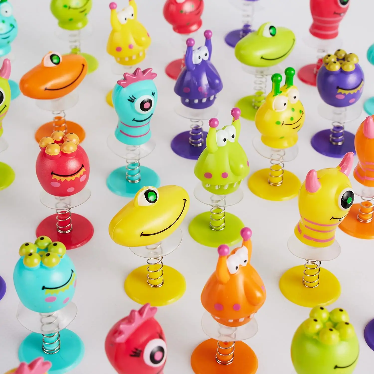 40Pcs DIY Assembled Springs Elves Kids Toys Party Favor Perfect For Class Treasure Box Carnival Prizes Boys Girls Birthday Gifts