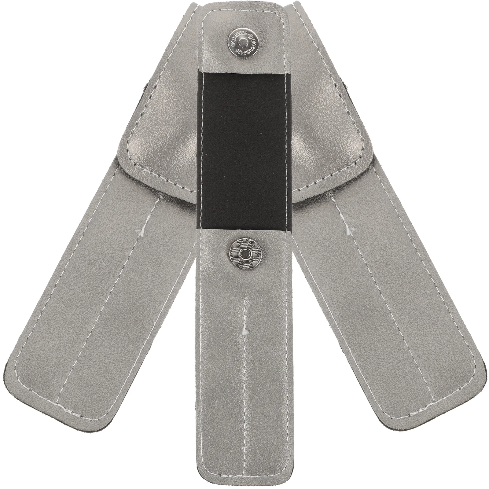 

3Pcs Makeup Tweezers Pouch Sturdy Construction with Magnetic Snap Lightweight Easy to Carry Storage Solution for Professionals