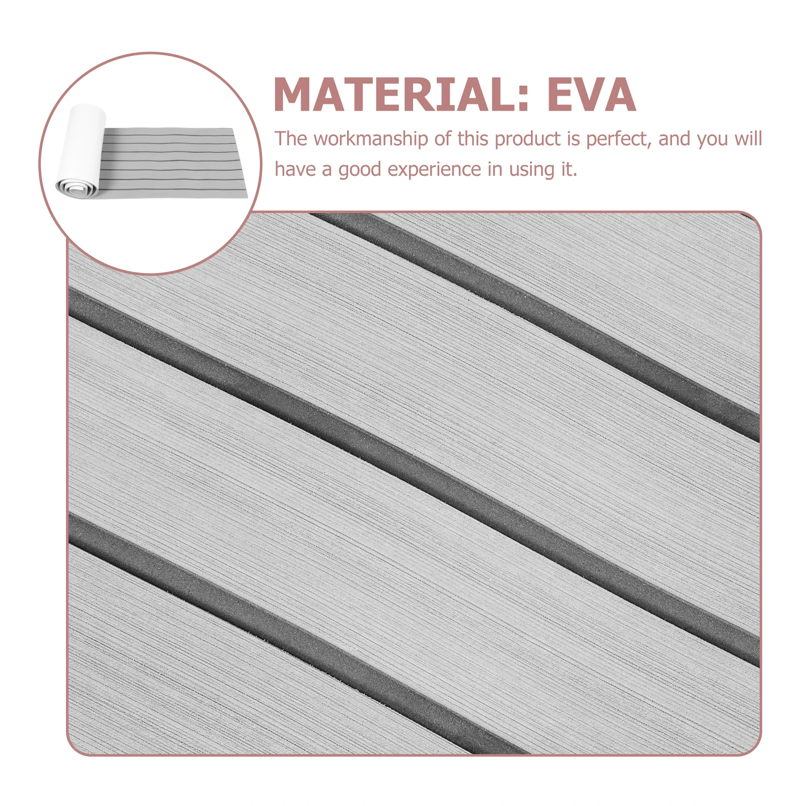 

Self-Adhesive Boat Decking Mat Eva Foam Anti-S Cushion Yacht Deck Cushion Uv Resistant Heat Corrosion Proof Stain