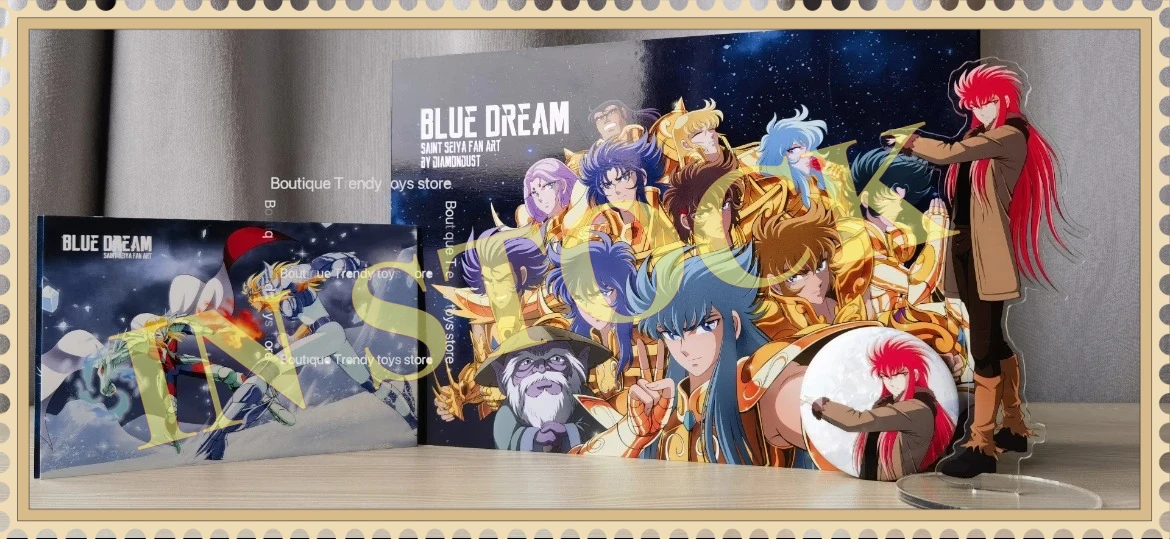 

2025 New Saint Seiya Blue Dream Picture Album Special Set Anime Collection Poster High Quality Print Hot Sale For Fans Gift