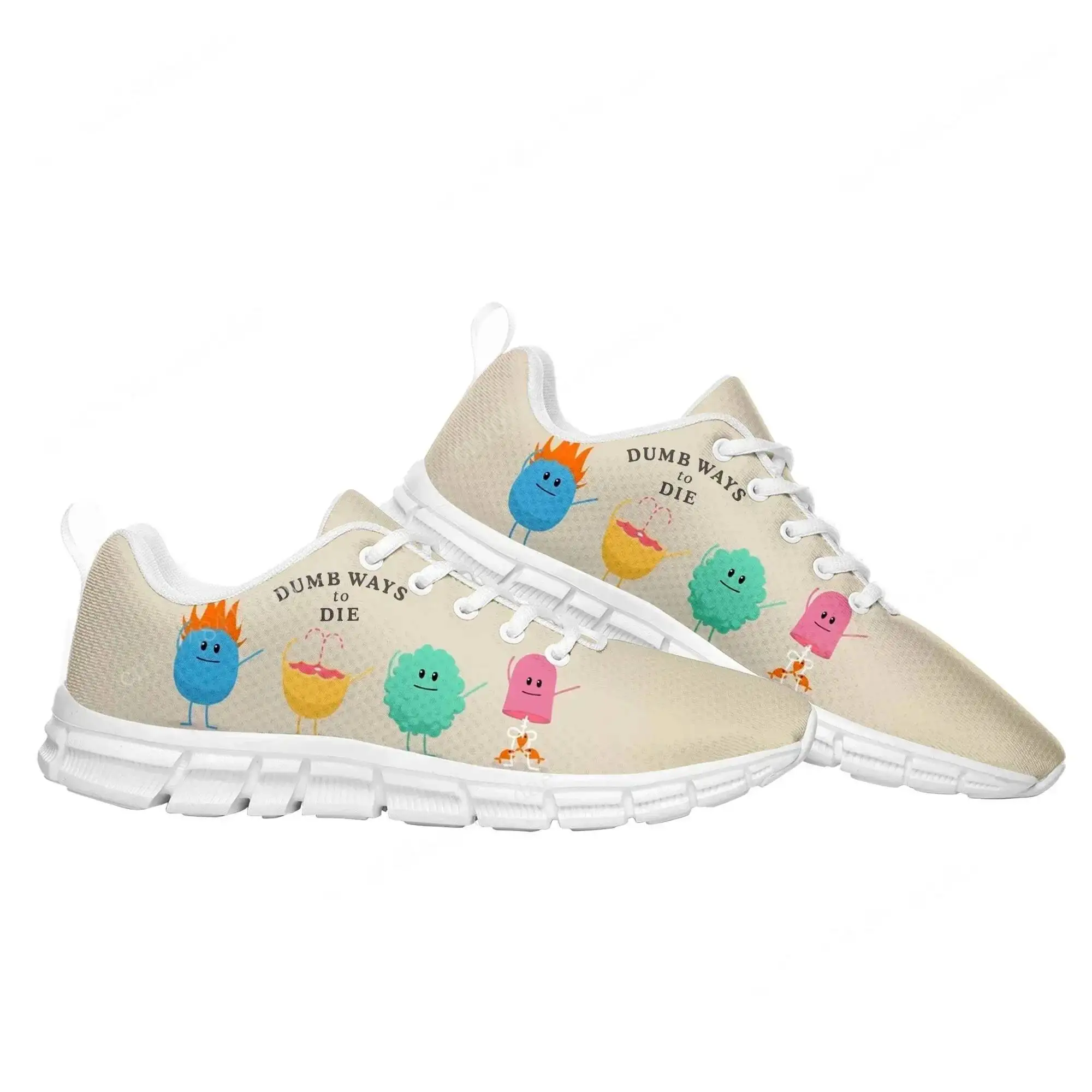 Dumb Ways To Die Sports Shoes Mens Womens Teenager FashionSneakers High Quality Cartoon Manga Comics Sneaker Fashion Shoe
