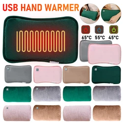 Electric Hot Water Bottle With 3 Heat Levels USB Charging Cold-Proof Electric Heating Pad Explosion-Proof Warm Bag For Women Men