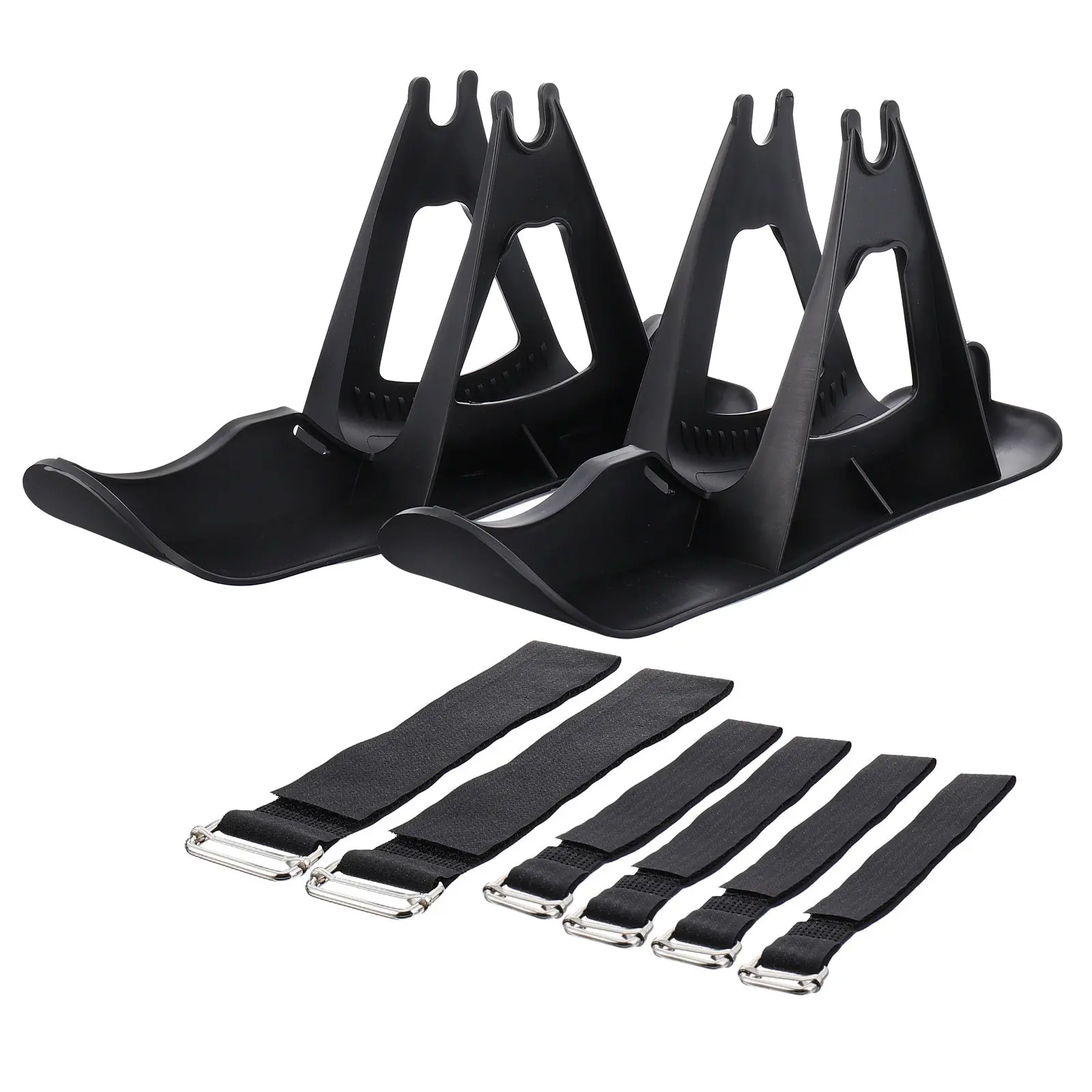 

2Pcs Kids Balance Bike Ski Boards Stable Plastic 13-15 Inch Tire Straps Perfect for Snow Riding Winter Sports Training