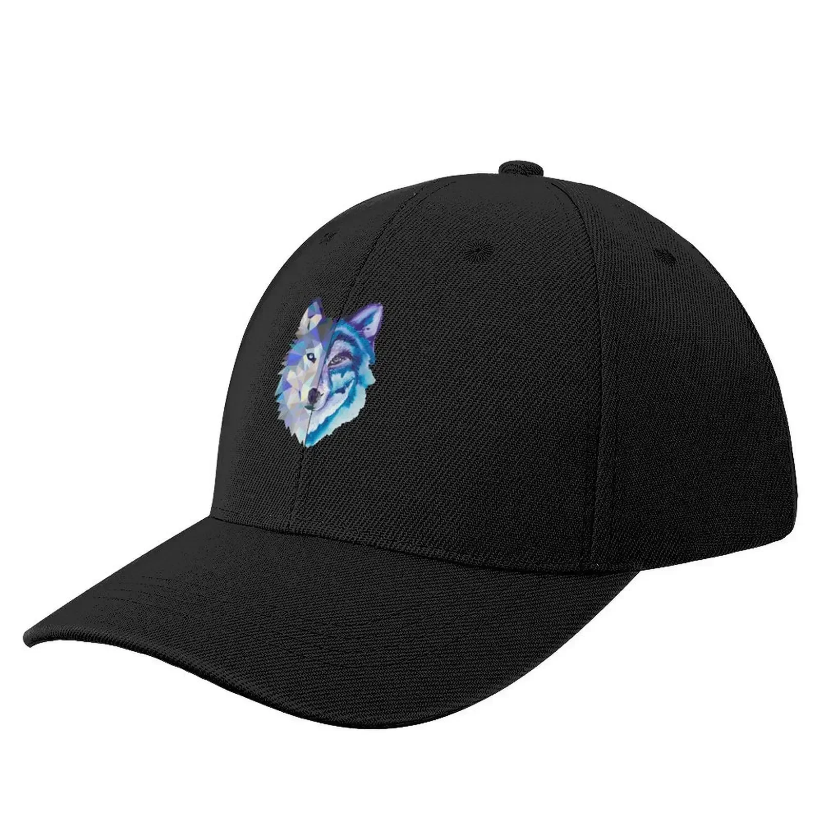 Watercolour & Geometric Wolf Baseball Cap dad hat Cosplay Women's Men's