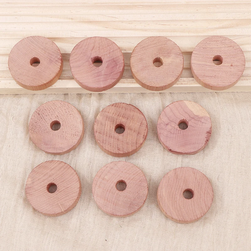 10Pcs/Set Cedar Block Deterrent Fresh Odour Insect Wardrobe Health Natural Clothes Camphor Insect Repellent Moth Moth Balls