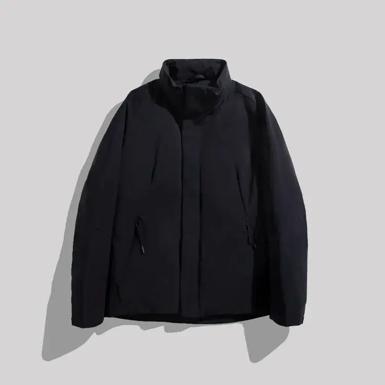 ex الشتاء في الهواء الطلق 90% الأبيض Du down Jaet الصغيرة الوقوف طوق يندبروف المحملة خفيفة الوزن الشباب Faion العادية L... #2