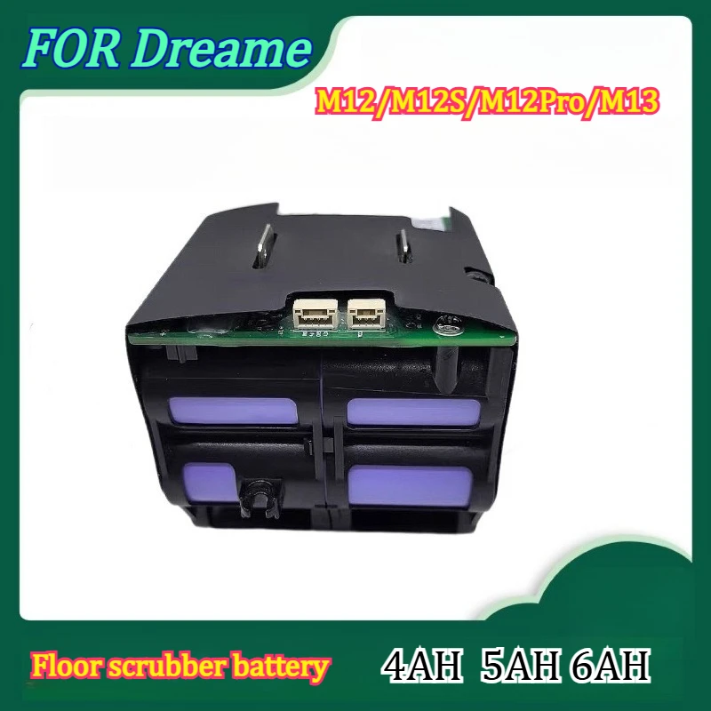 

Аккумулятор 6000 мАч для поломоечных машин Chasseeking M12/M12S/M12Pro/M13, литиевая батарея, аксессуары, аккумуляторный блок W2206