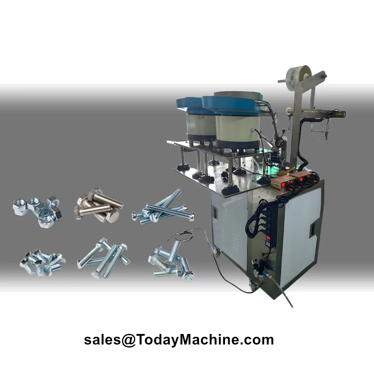 Pouch Bag Fastener Nut Bolt Nail Screw Counting Packing Machine