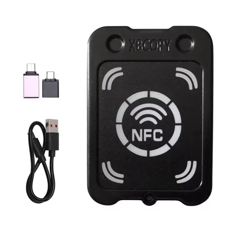 

SQPP-NFC RFID Smart Chip Card Reader Copier NFC Encryption Key Reader IC 13.56Mhz Contactless RFID Token Clone Duplicator