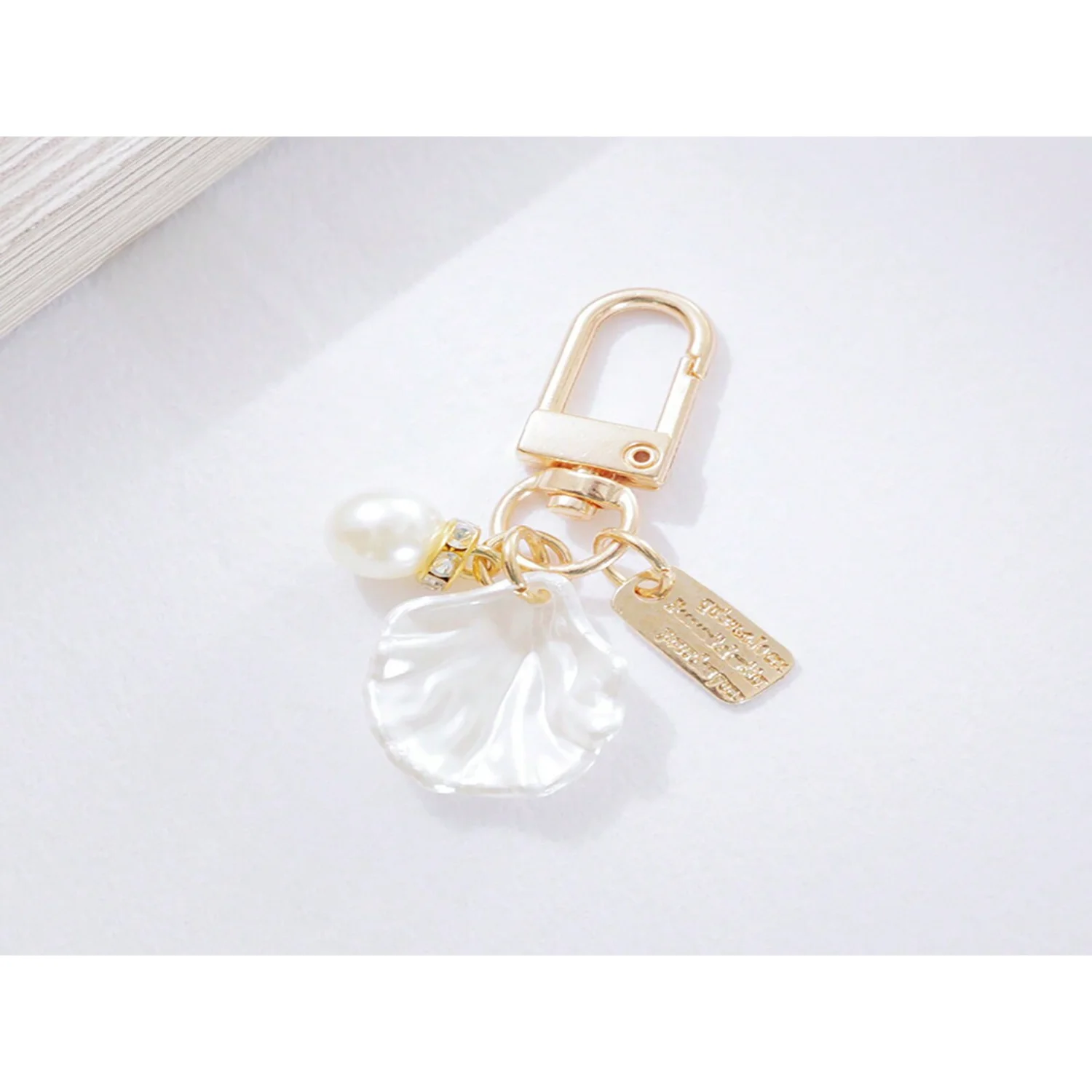 

1 шт. металлический брелок с милой ракушкой, подвеска для ключей, подвеска в сумке, креативная маленькая подарочная сумка, аксессуары, подарок, подарок, аксессуары, декор Fo