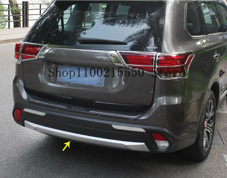 For Mitsubishi Outlander 2016 2017 2018 2019 2020 rear bumper lower trim panel