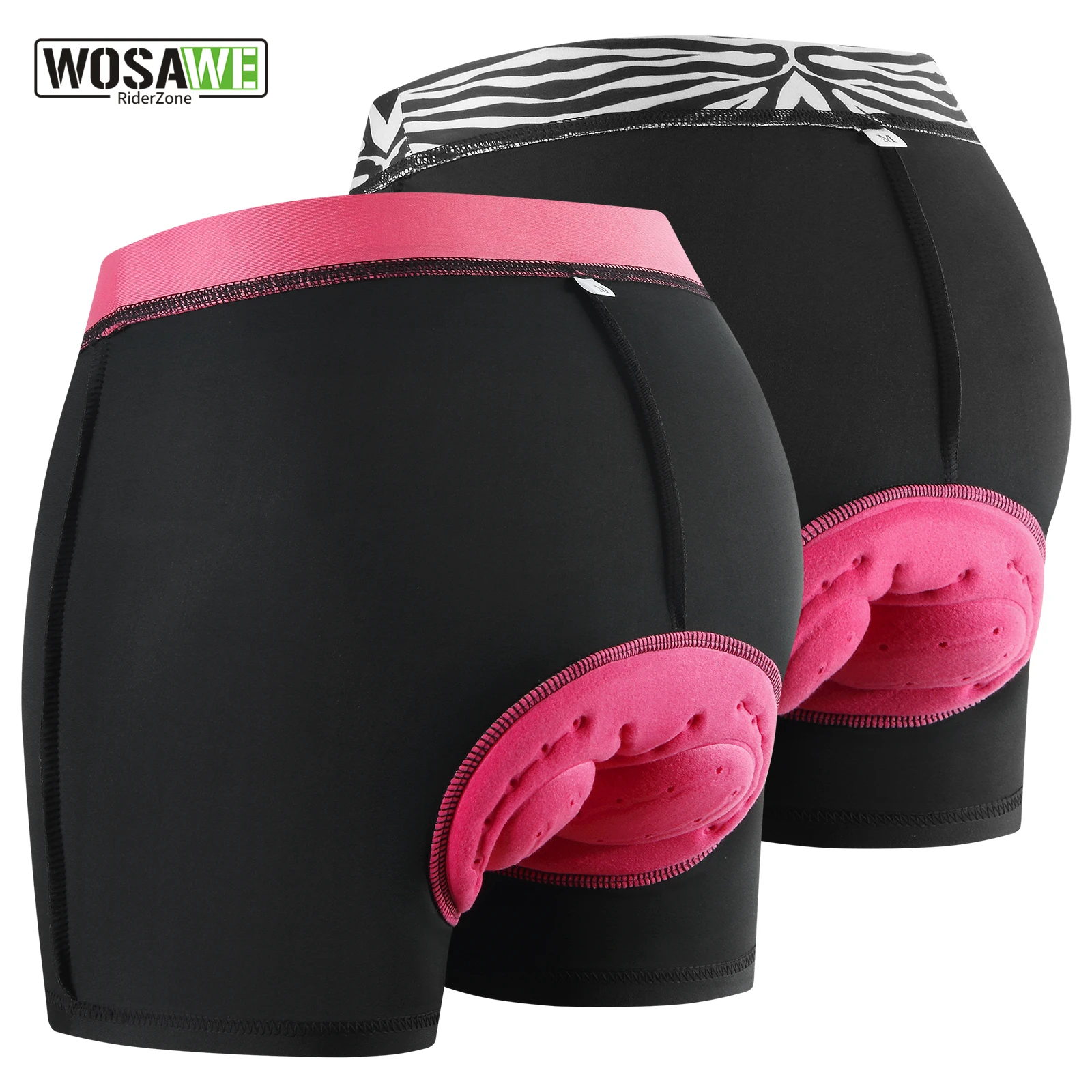 

WOSAWE женские велосипедные шорты с мягкой подкладкой, велосипедные шорты для горного велосипеда, одежда для шоссейного велоспорта, шорты для горной езды на велосипеде