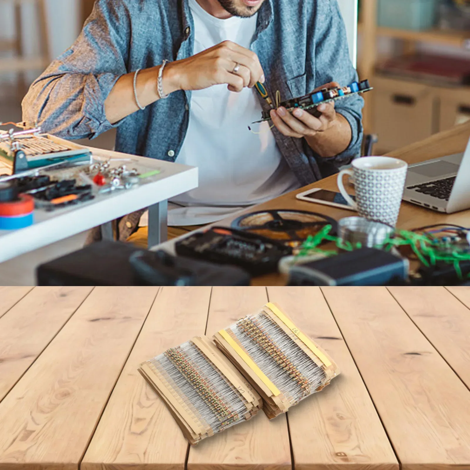 3120pcs 14W 5% For Precision Carbon Film Resistor Set for Electronics Reliable Performance in Various Applications