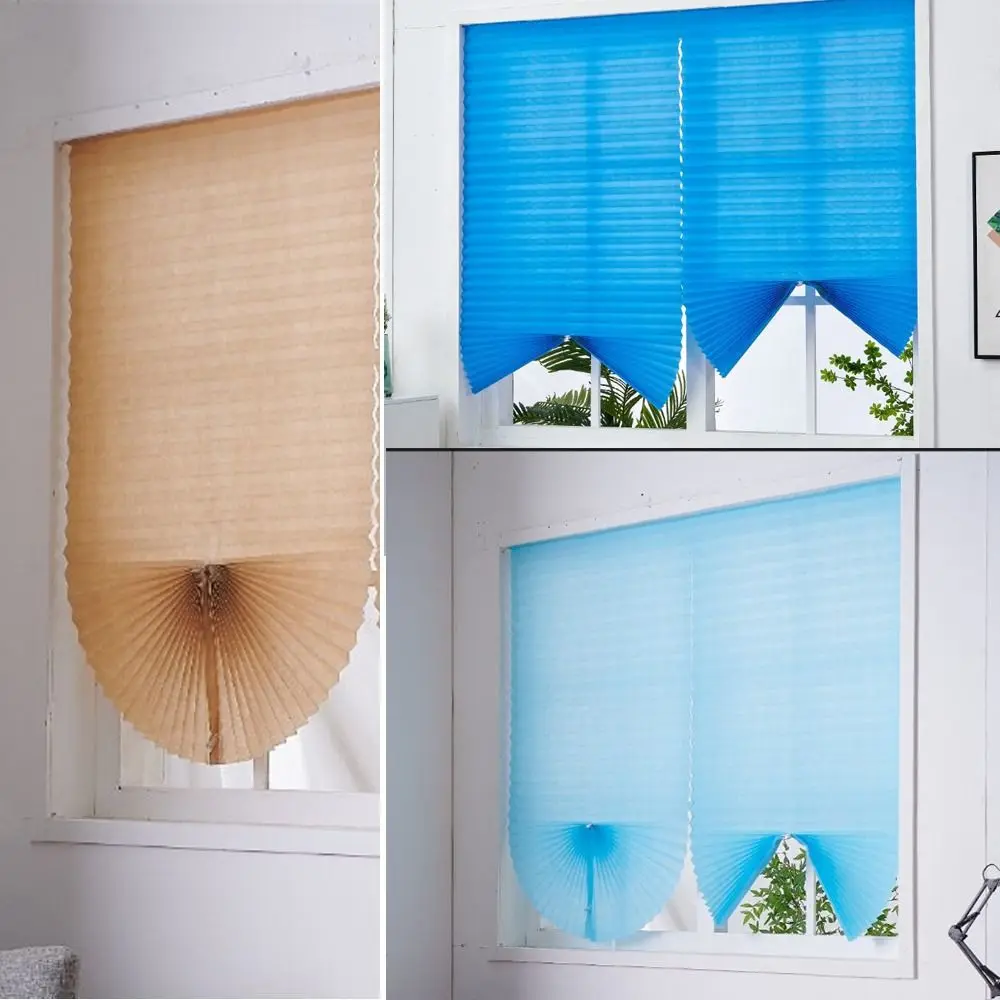 Temporary Curtain Sunshade Curtain Thermal Insulated Non-perforated Travel Window Cover Adjustable UV Block Window Shade