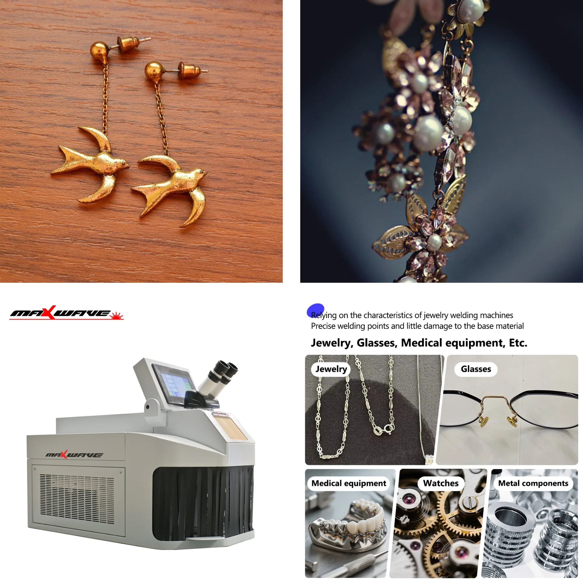 

Mini handheld laser jewelry welder Spot Laser Welder 60W 100W 150W 200W Jewelry Aluminium Laser Soldering Laser Welder