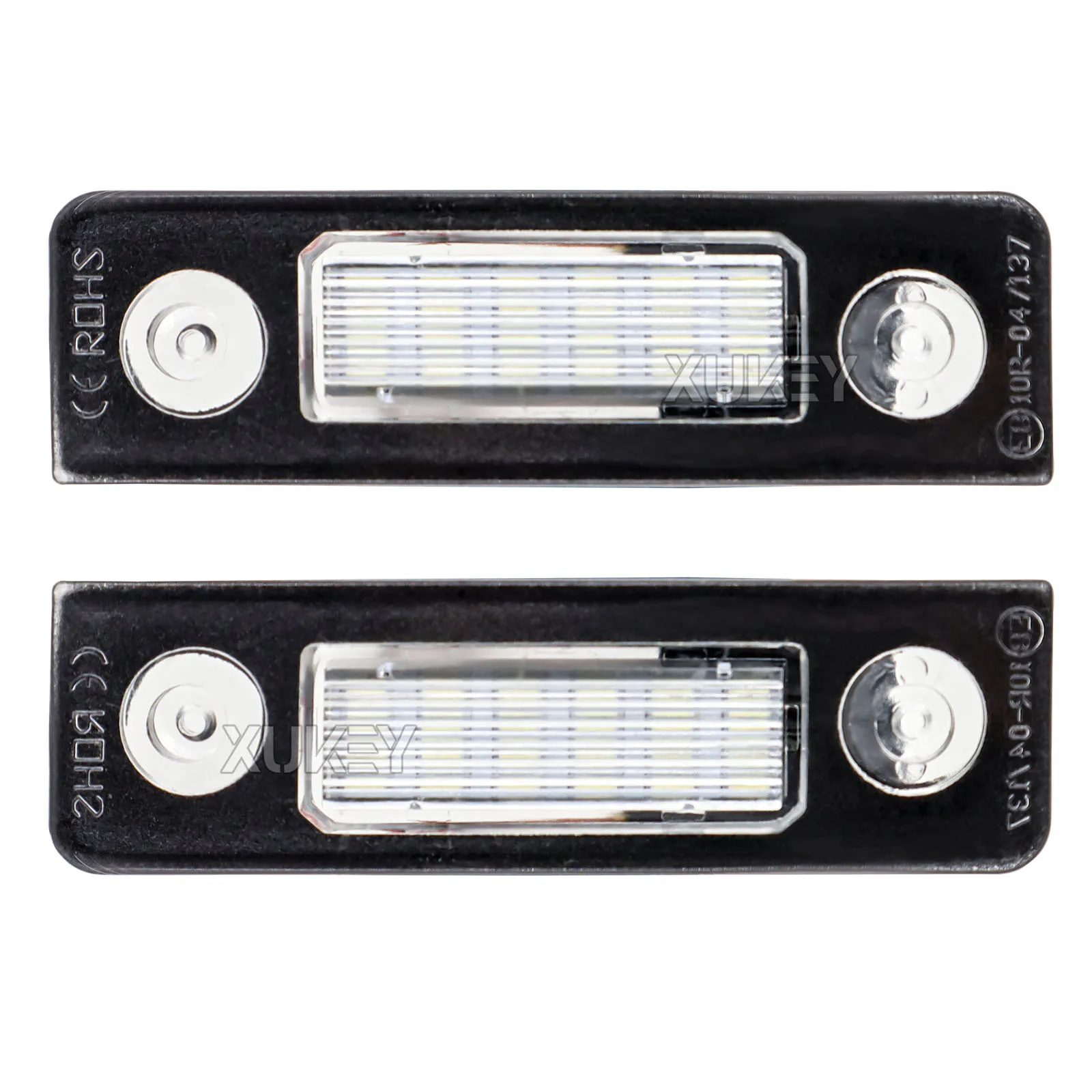 

1Pair 18 LEDs 6500K Car Number License Plate Light Replacement Accessories For Skoda Octavia ll Facelift 09-12 Xenon White