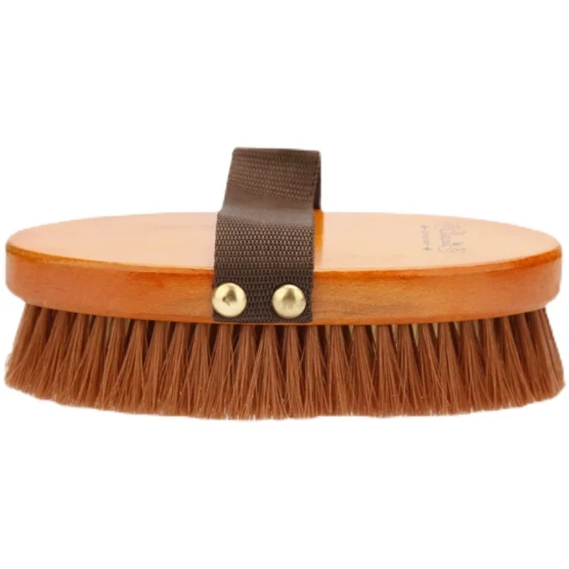 Brosse de Toilettage Équestre pour Contour du Corps, Outil de Lavage pour Cheval, avec Longs Accents