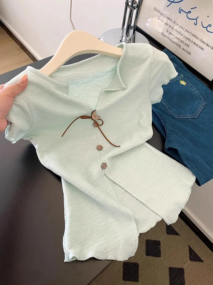 ミント イーン Vネック オルト スヴェ ティルト レディース スリムフィット スリ デザイン 韓国風 スレ ノット 無地 サマートップ