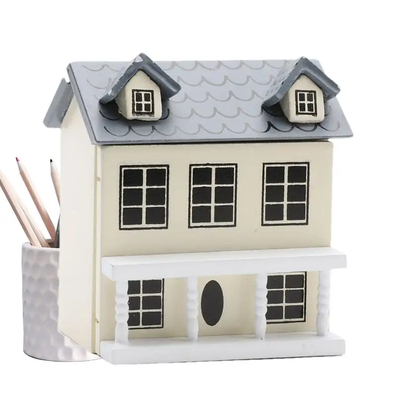 Villa Miniature Doll House Toy For Kids Doll House Mini Furniture Cute Pocket Villa Small House For Teens Adults