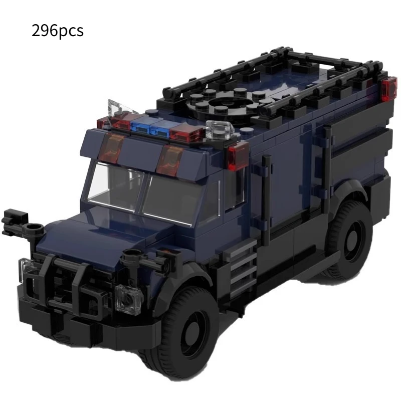 

MOC building block 114926 SWAT stormtrooper puzzle car model model gift bricks children, hobby collection toys