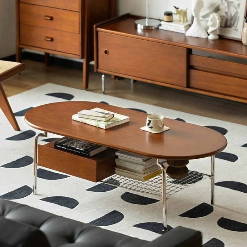 

Небольшой журнальный столик, минималистичный скандинавский журнальный столик из нержавеющей стали, модная мебель для гостиной Tafel Van De Thee YSCJ