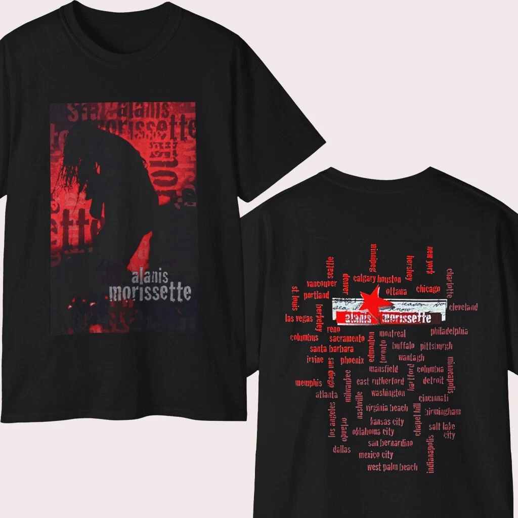 

Новая мужская футболка Alanis Morissette с коротким рукавом S-4XL, элитный роскошный топ для мужчин и женщин Y2k