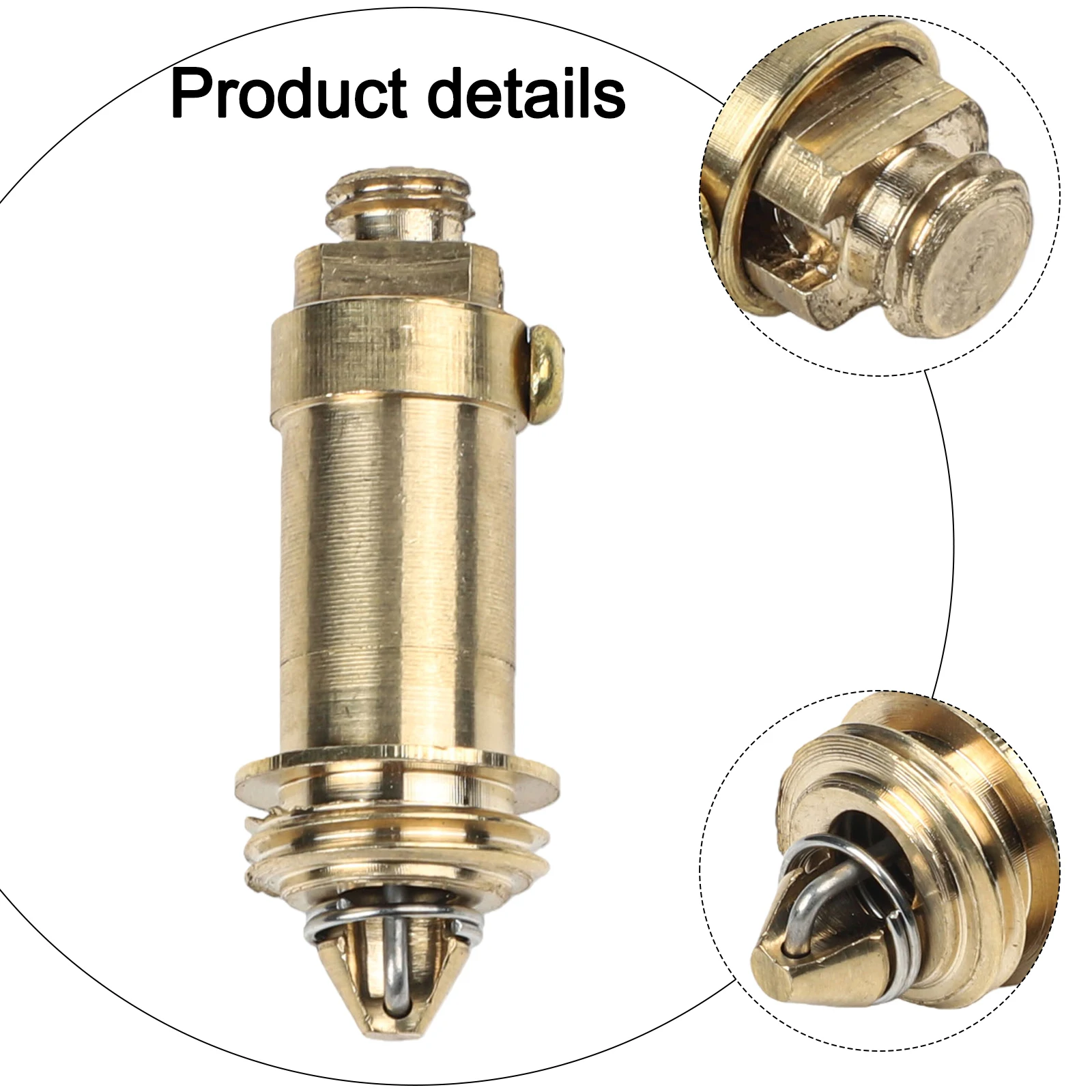 

Click Clack Basin Sink Waste Made of Brass with Bounce Valve and Designed for Standard Drain Fitting Compatibility