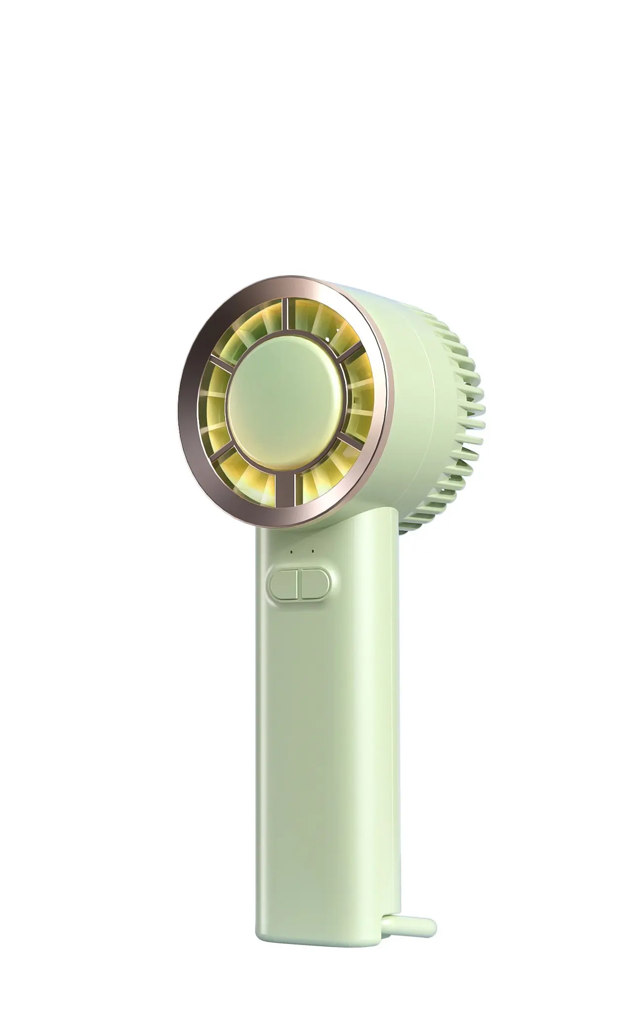 صيف جديد سوبر عالية السرعة 4-Speed مصباح ليد يده مروحة كهربائية قابلة للشحن Miniair مروحة التبريد USB مروحة منزلية سيارة فندق