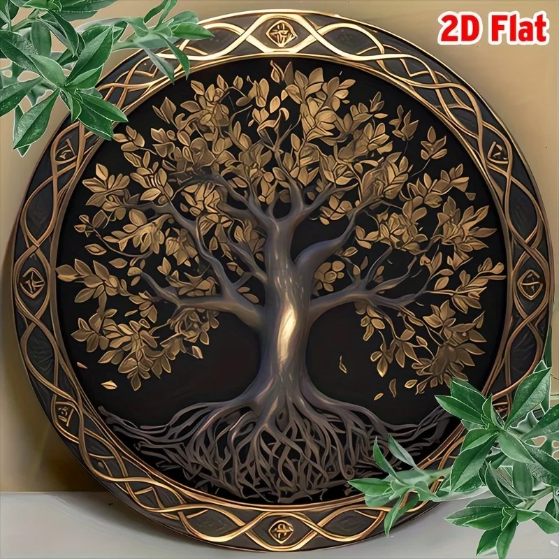 2D Flat Round 1Pc V… - image