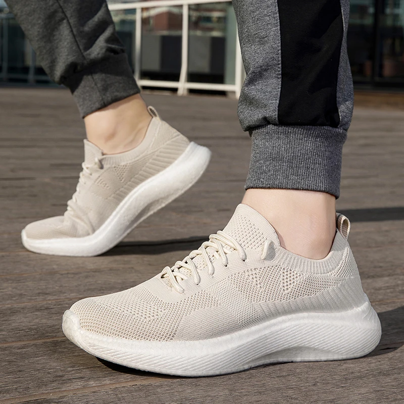

2025 плюс размер, новая модная и модная дышащая повседневная спортивная обувь с низким вырезом на толстой подошве для мужчин и женщин