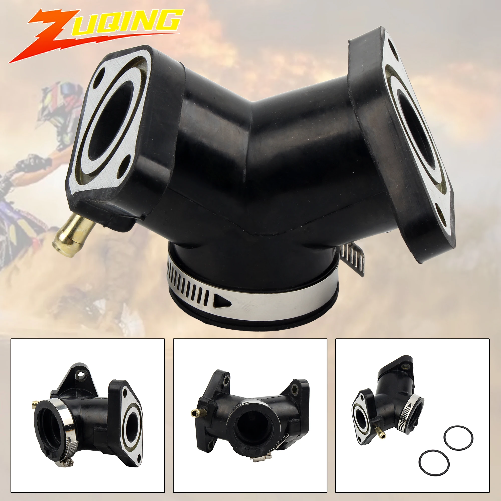 

Motorcycle Carburetor Interface Manifold Pipe For Yamaha XV250 3DM Virago XV125 1988-2011 Cafe Racer Carb Interface Adapter