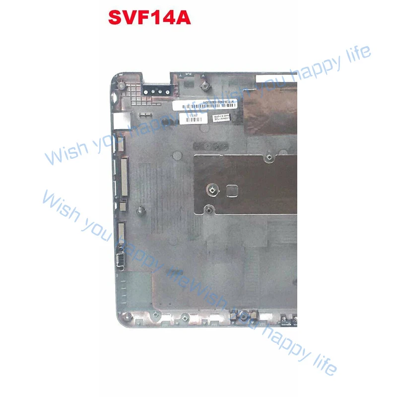 Tampa Inferior Prata para Notebook Sony Vaio Série SVF14A 3JGD5BHN000 14.0 polegadas
