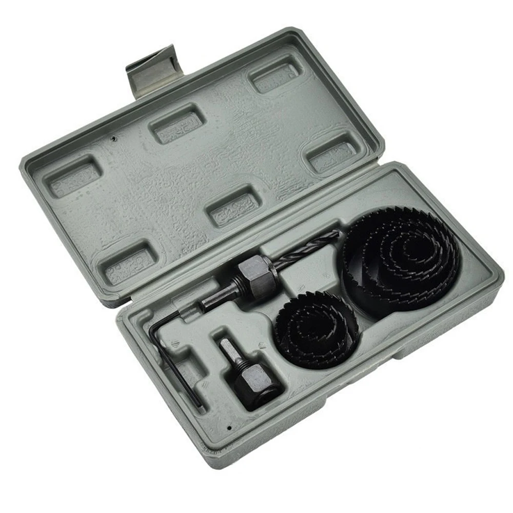 5/8/13pcs Hole SAW Kit 19-127mm HOLE CUTTER Drill bit TOOL Hole SAW set for wood Plastic wood CUTTER