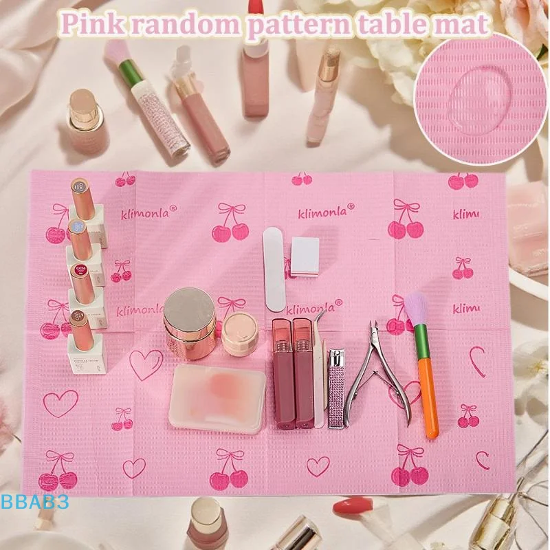 【B】20/50/125 قطعة مفرش طاولة للاستعمال مرة واحدة مسمار الفن مقاوم للماء مسمار المناشف الورقية منصات نظيفة حماية المناديل مانيكير #2