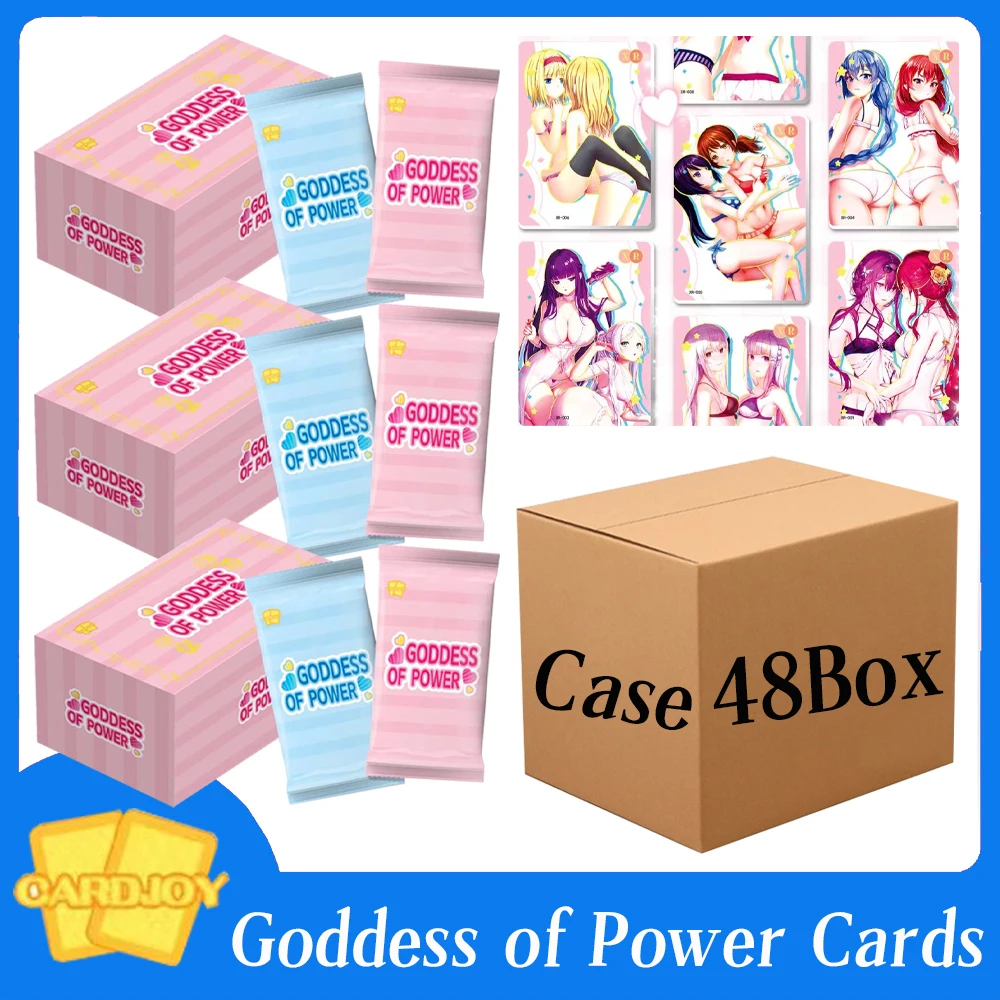 Wholesale Lastest English Edition Goddess Of Power Collection Card Waifu Booster Box Trading CCG TCG Doujin Toy And Hobbies Gift