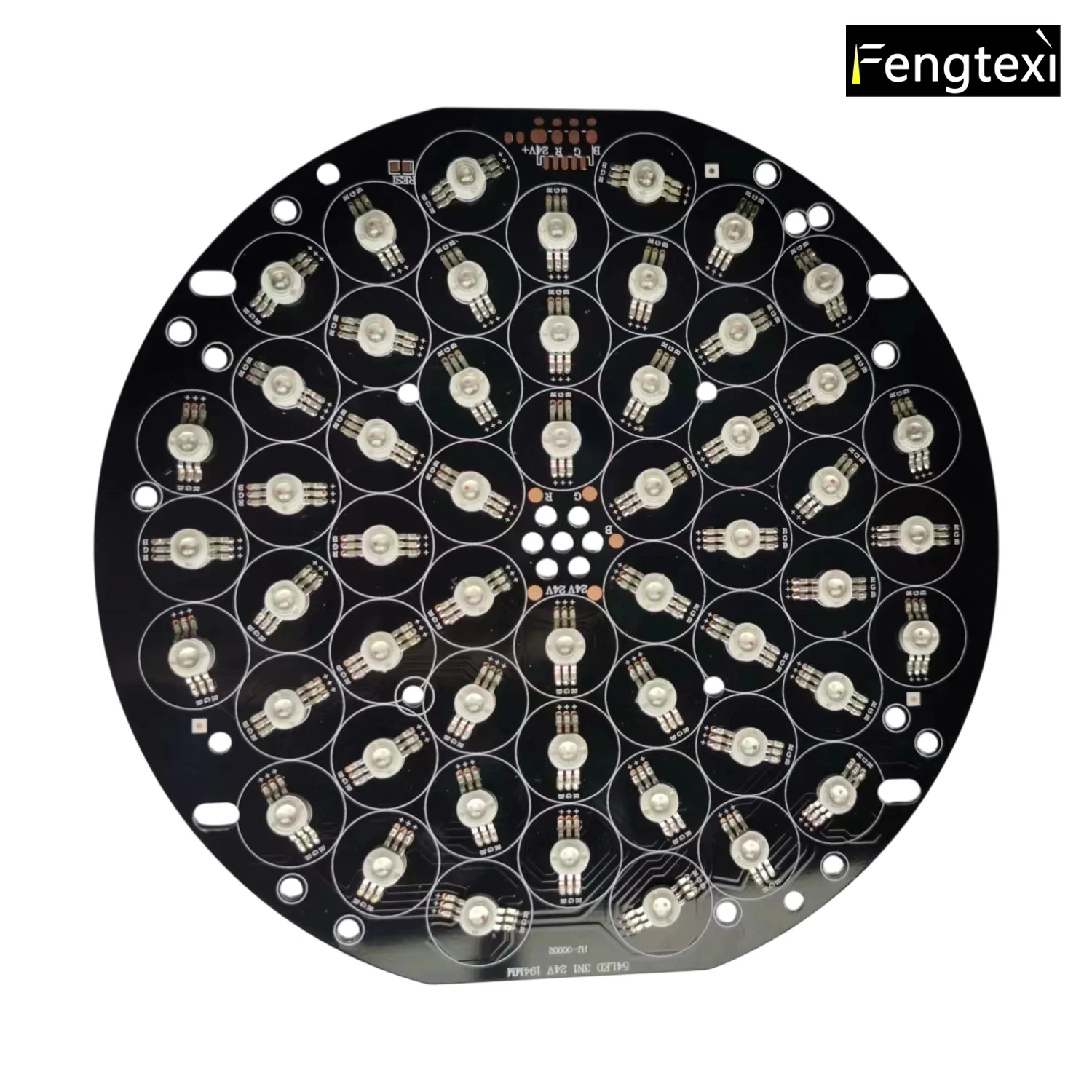 Papan LED 3-in-1 RGB 54-Bead untuk Panel Lampu LED Par