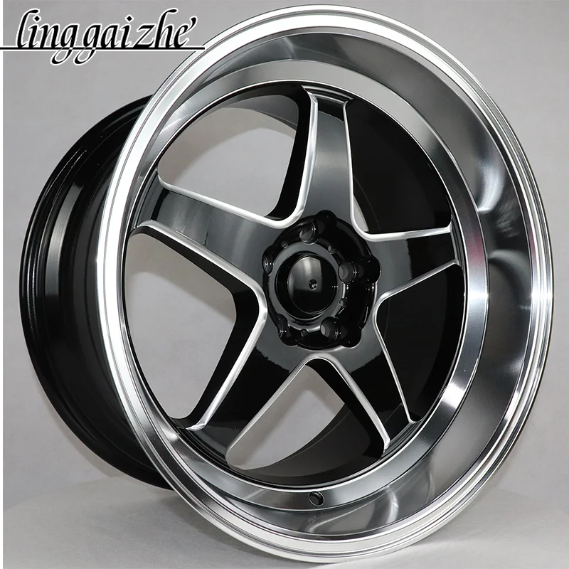 

Deep lip Cast aluminum alloy wheel factory wholesaler Off-road wheels hub 18" 5*114.3 rims suitable for Jeep Compass Liberty